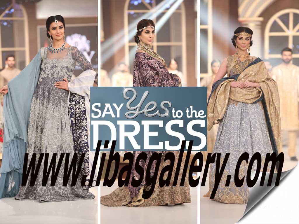 HSY BRIDAL Telenor Bridal Couture Week Nearly Newlyweds Wedding Dress Trends 2016 USA, UK, Canada, Australia, Europe, Middle East